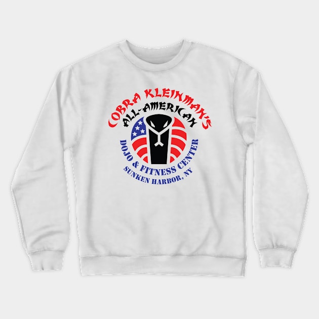 Cobra Kleinman's All-American Dojo! Crewneck Sweatshirt by Fireside Mystery Theatre